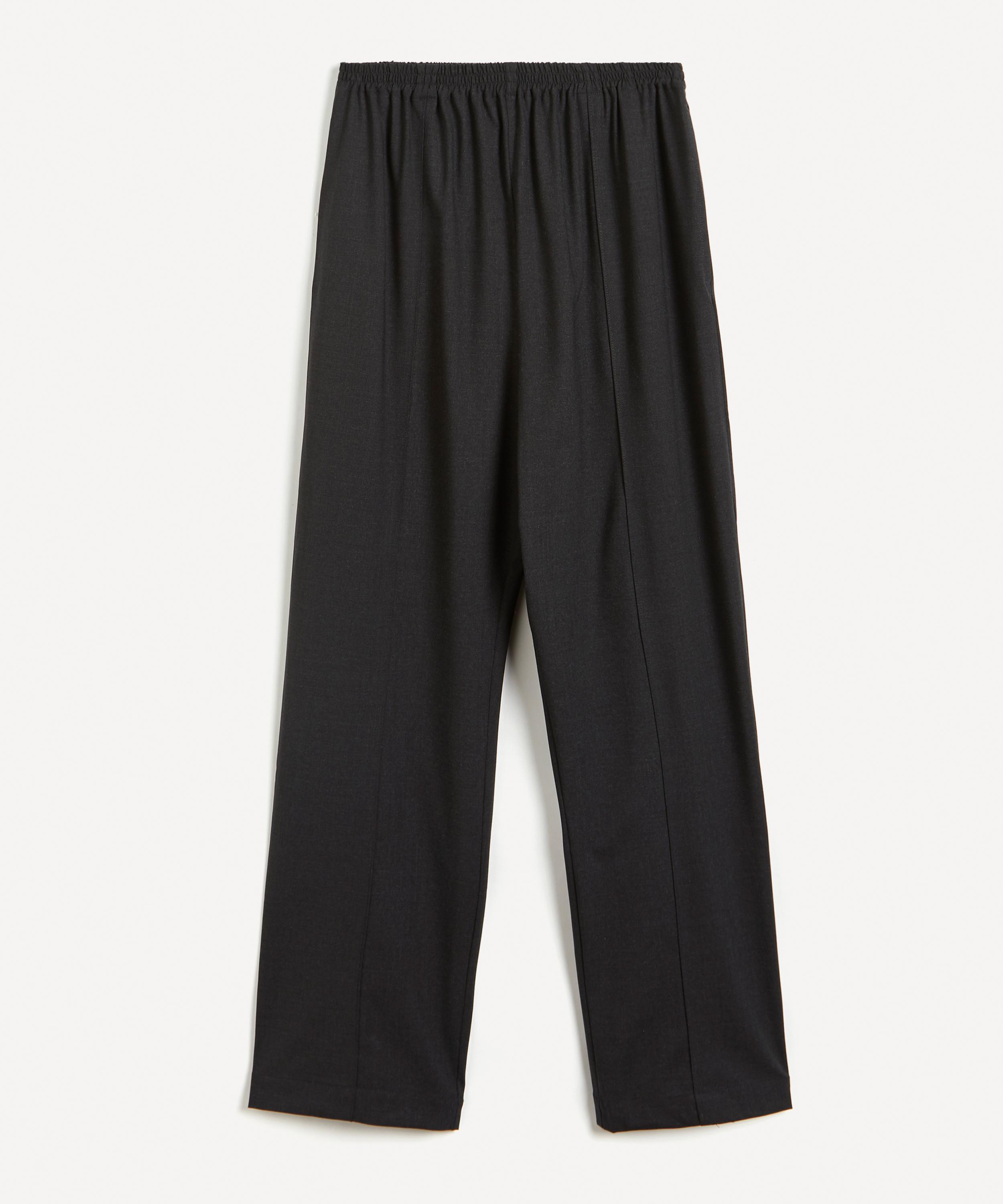 Eskandar Women's Regular Slim Wool-blend Trousers