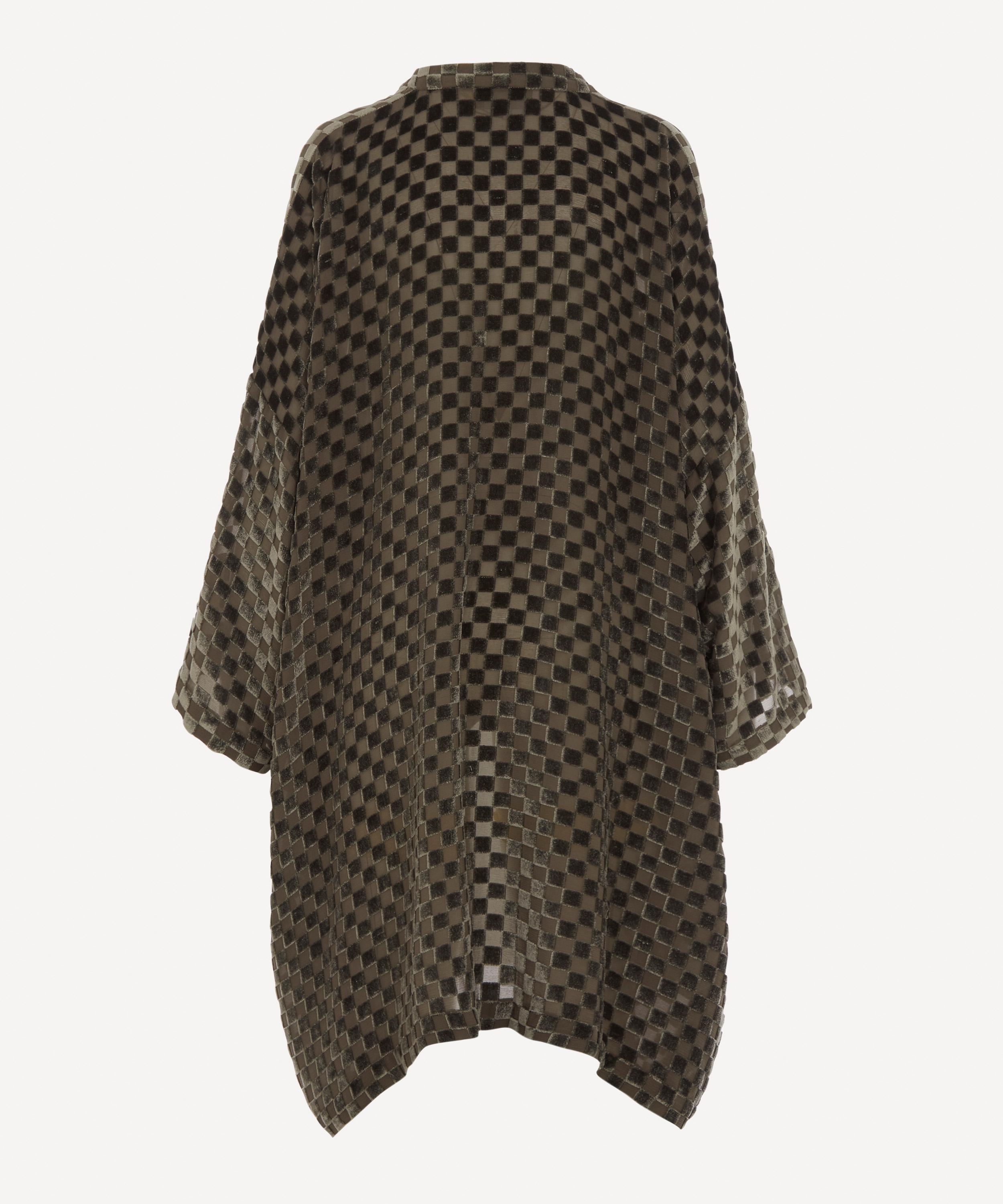 Eskandar - Velvet Long Open Jacket image number 1