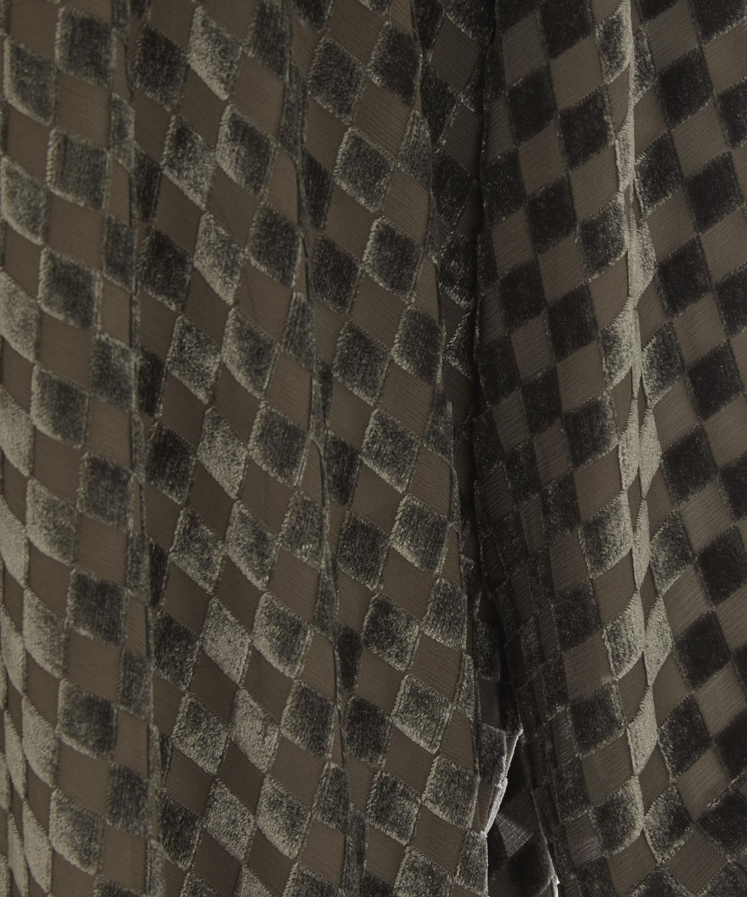 Eskandar - Velvet Long Open Jacket image number 3