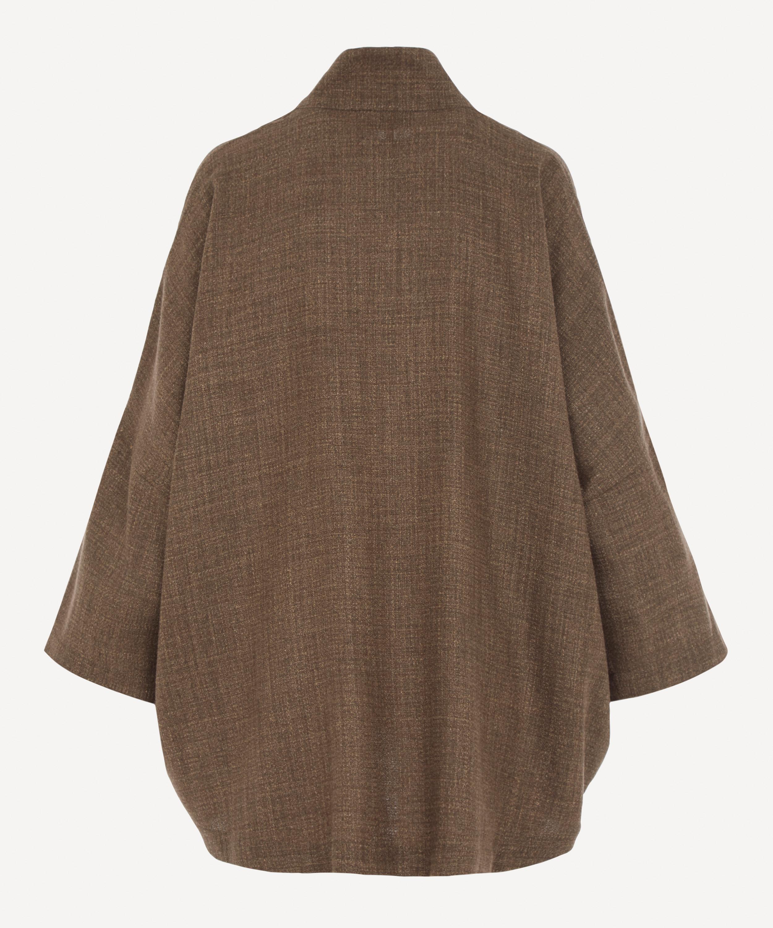 Eskandar - Sloped Shoulder Jacket image number 1