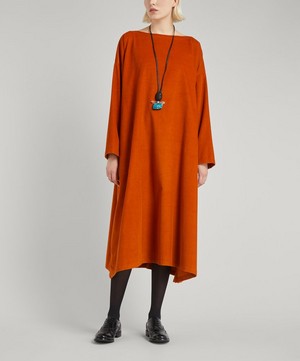 Eskandar - Scoop-Neck Small Cord Dress image number 2