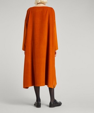 Eskandar - Scoop-Neck Small Cord Dress image number 3