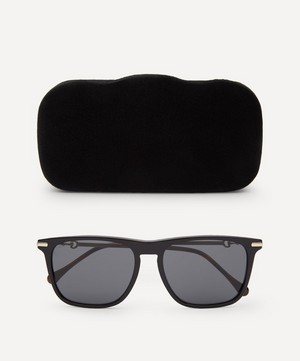 Gucci - Square-Frame Horsebit Sunglasses image number 4