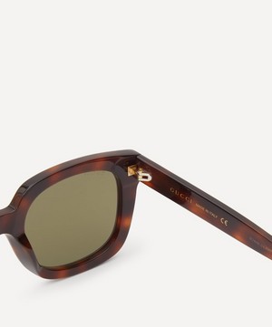 Gucci - Tortoiseshell Acetate Sunglasses image number 2