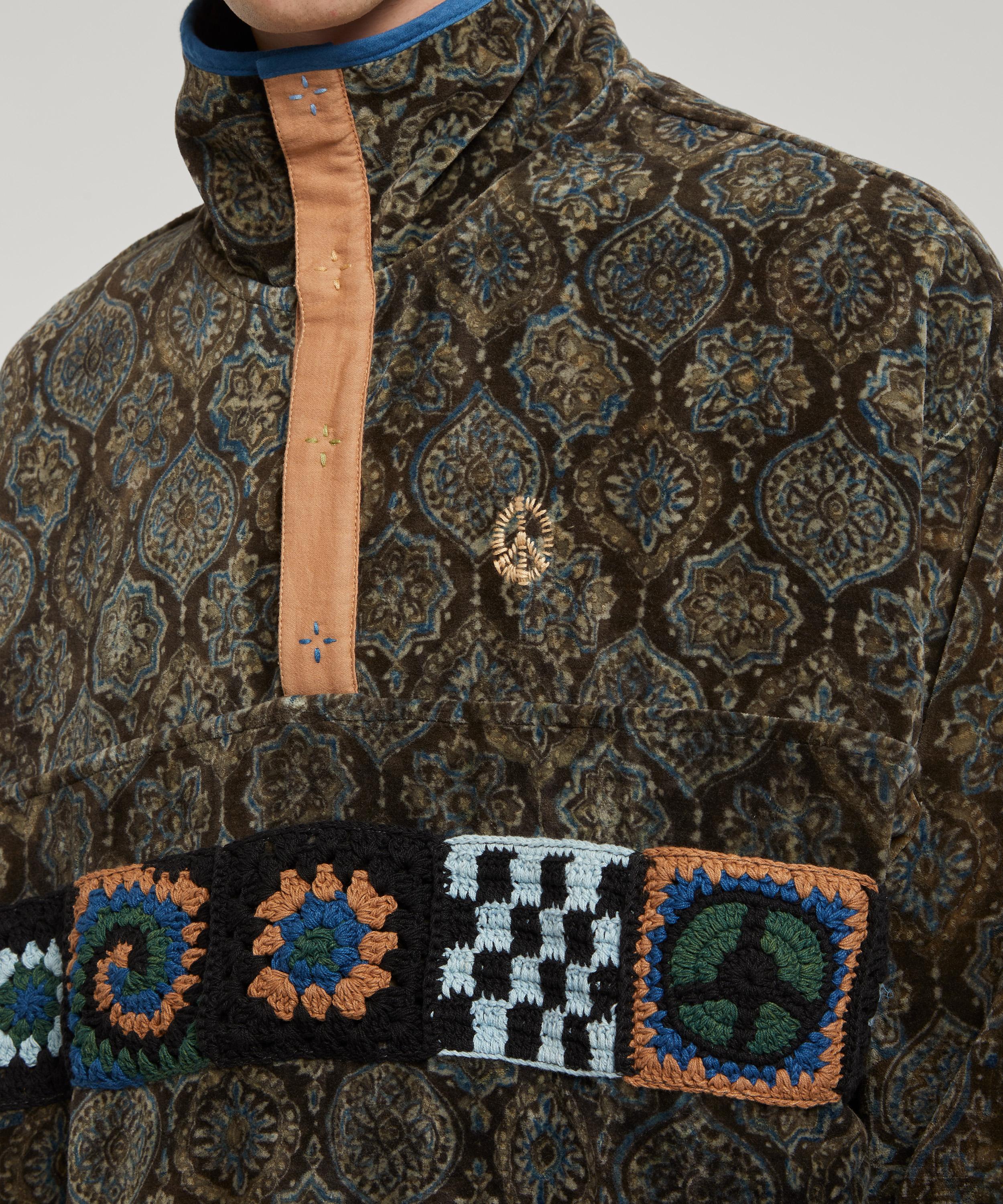STORY mfg POLITE PULLOVER Block Velvet
