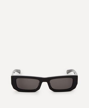 Flatlist - Bricktop Solid Black Sunglasses image number 0
