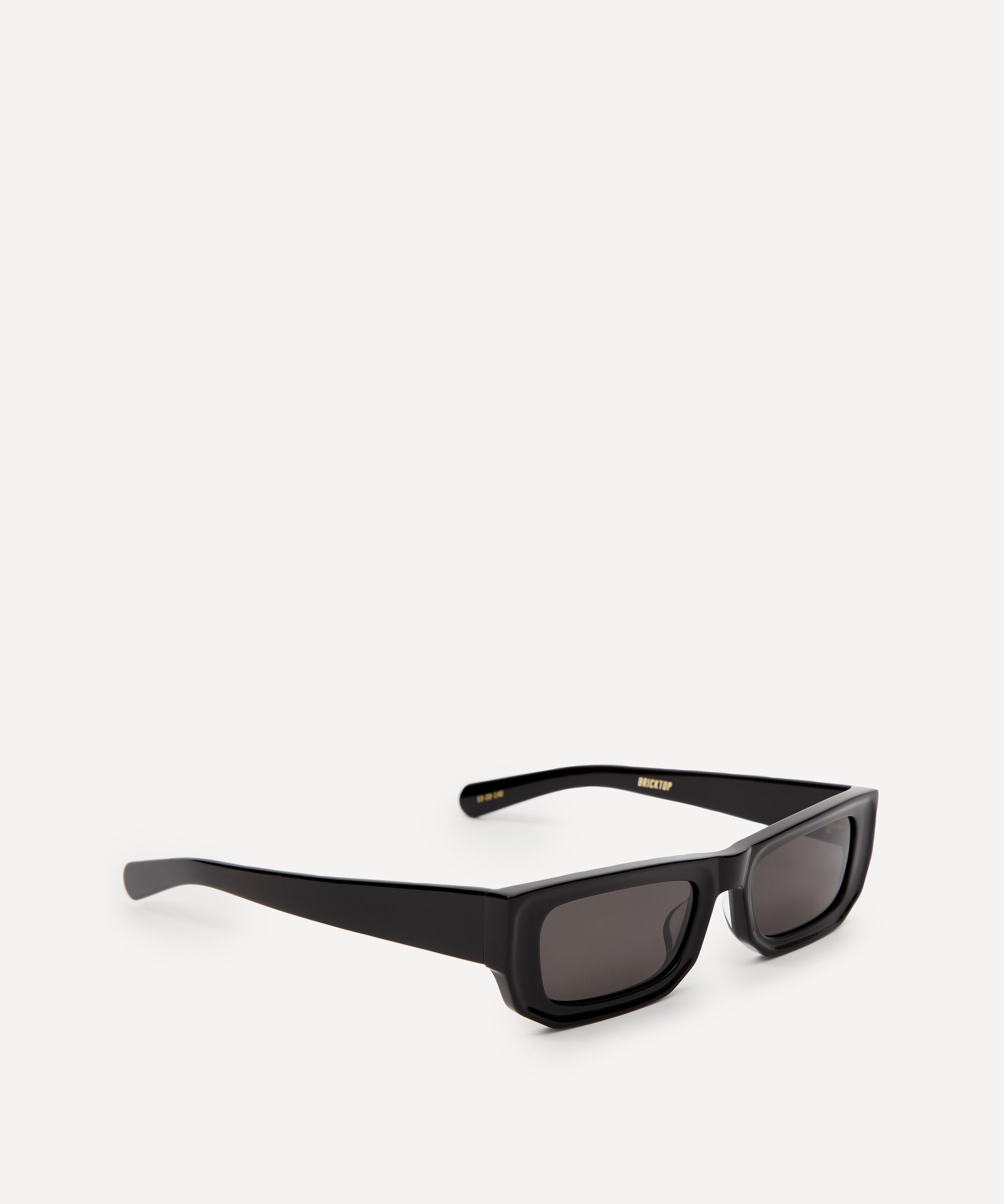 Flatlist Bricktop Solid Black Sunglasses | Liberty