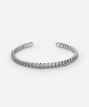 Miansai - Sterling Silver Cuban Link Cuff Bracelet image number 0