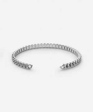 Miansai - Sterling Silver Cuban Link Cuff Bracelet image number 1