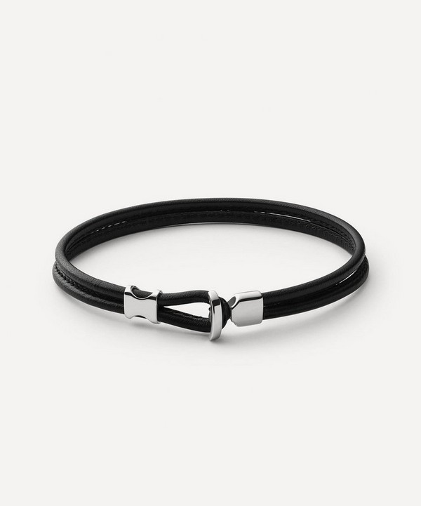 Miansai - Sterling Silver Orson Loop Leather Bracelet image number null