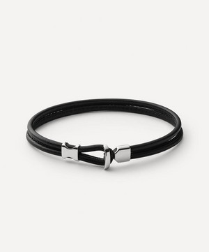 Miansai - Sterling Silver Orson Loop Leather Bracelet image number 0
