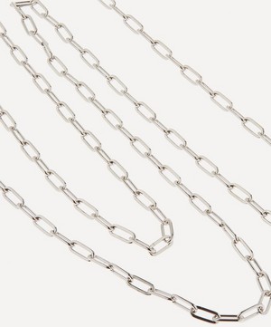Miansai - Sterling Silver 2.5mm Volt Link Cable Chain Necklace image number 2