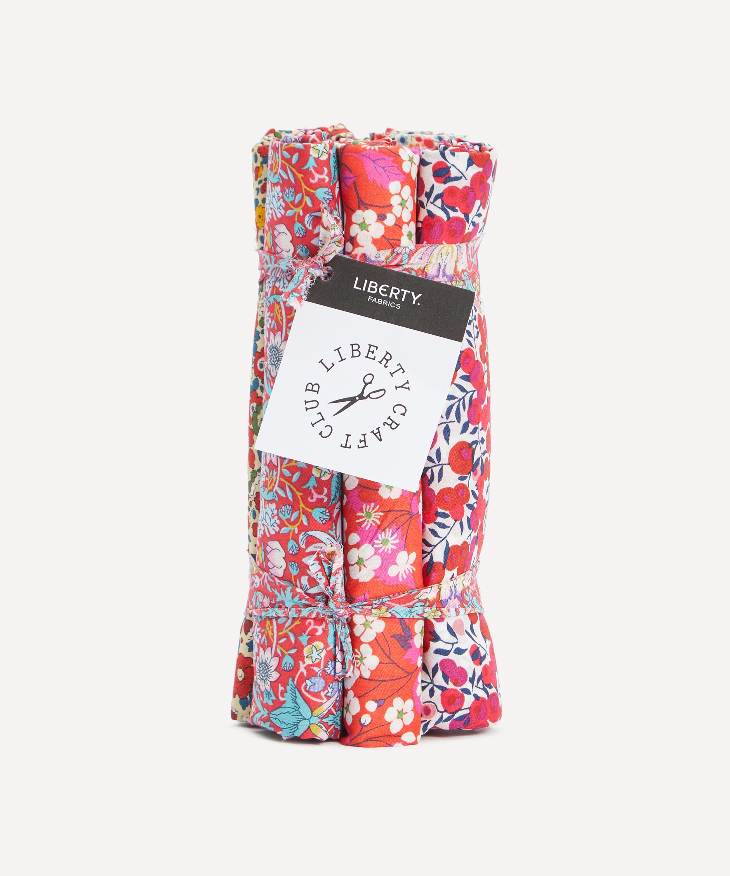 Liberty Fabrics - Red Tana Lawn™ Cotton Fabric Bundle Two Metres image number 0