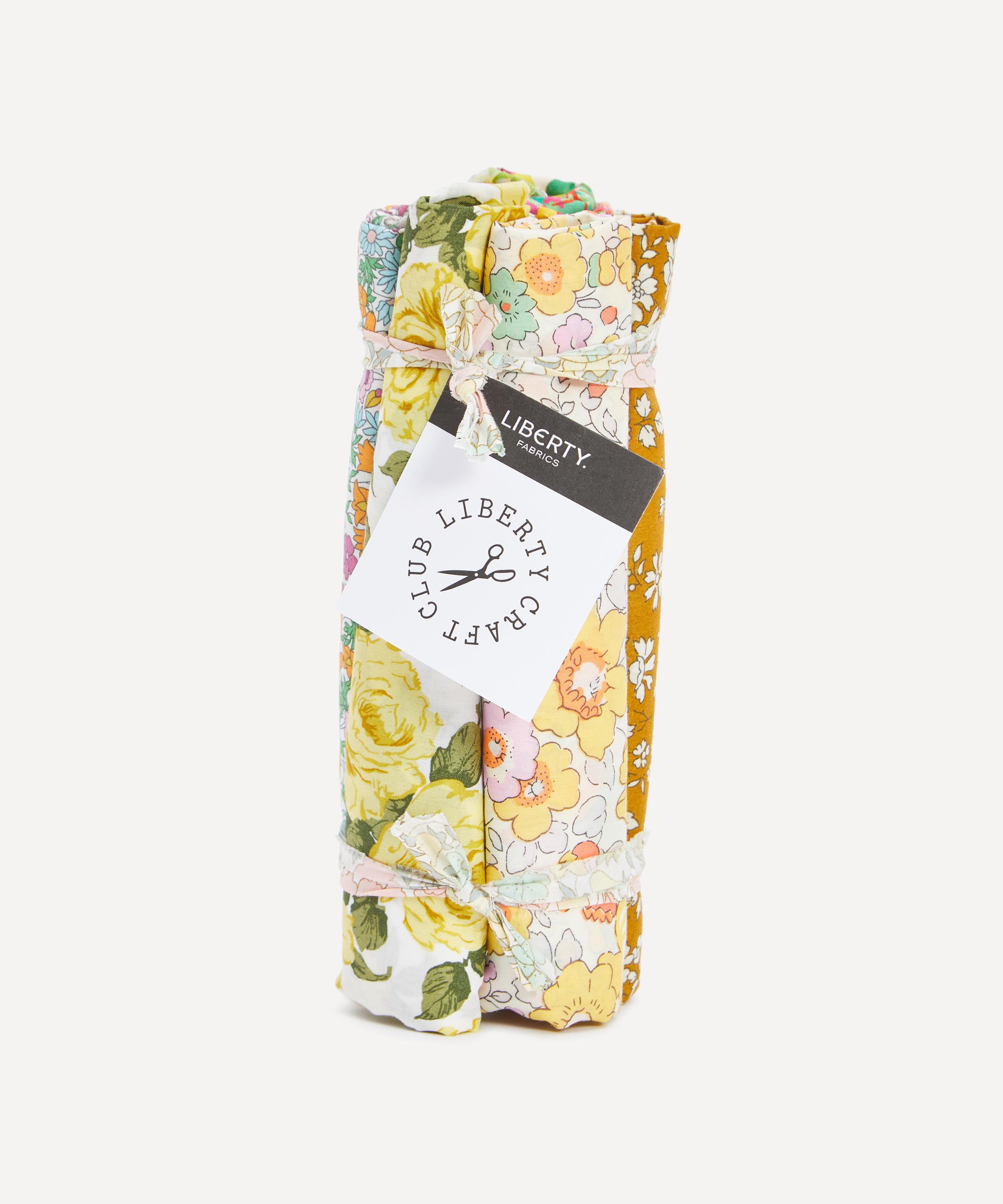 Liberty Fabrics - Yellow Tana Lawn™ Cotton Fabric Bundle Two Metres