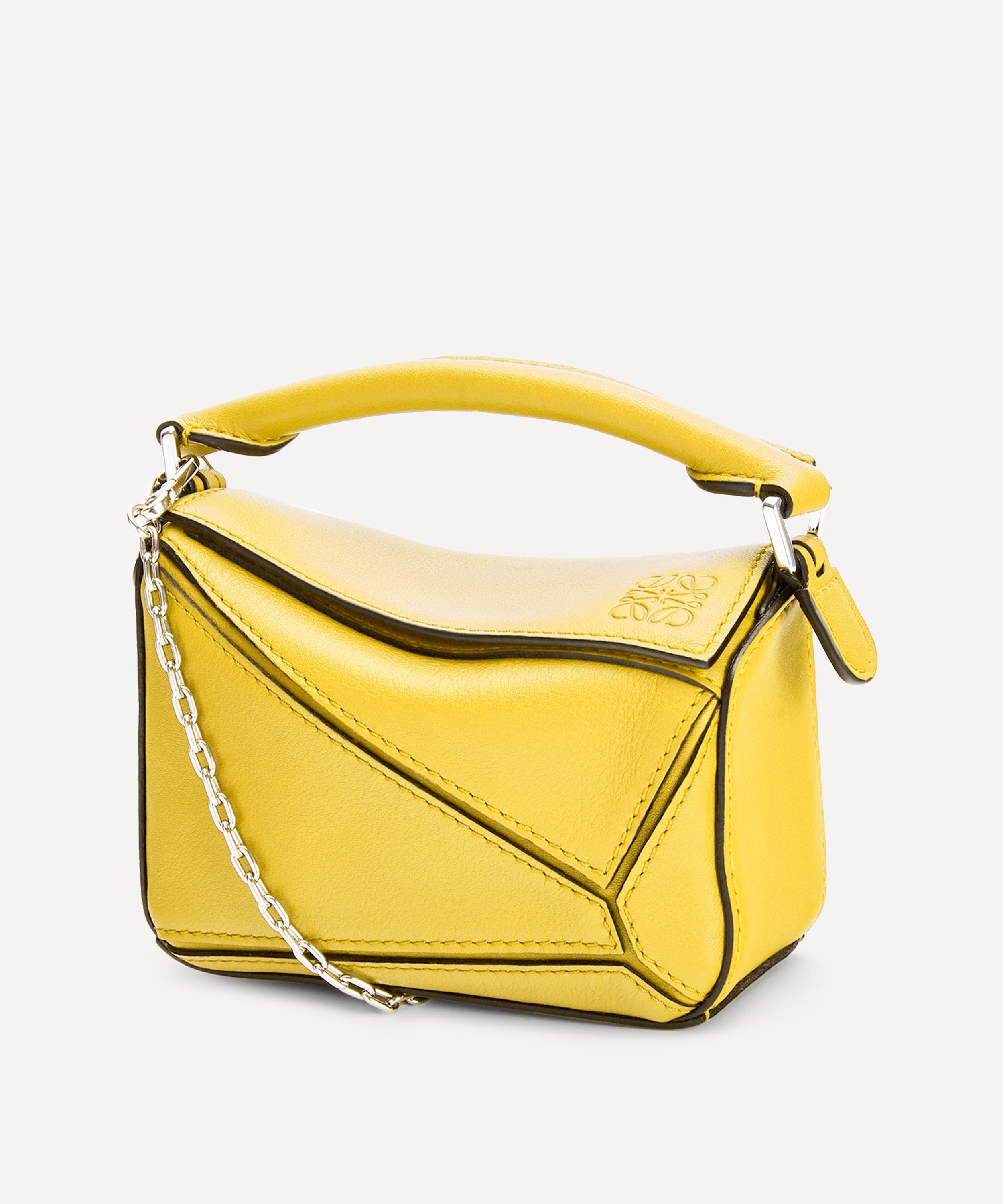 Loewe - Nano Puzzle Leather Shoulder Bag image number 0