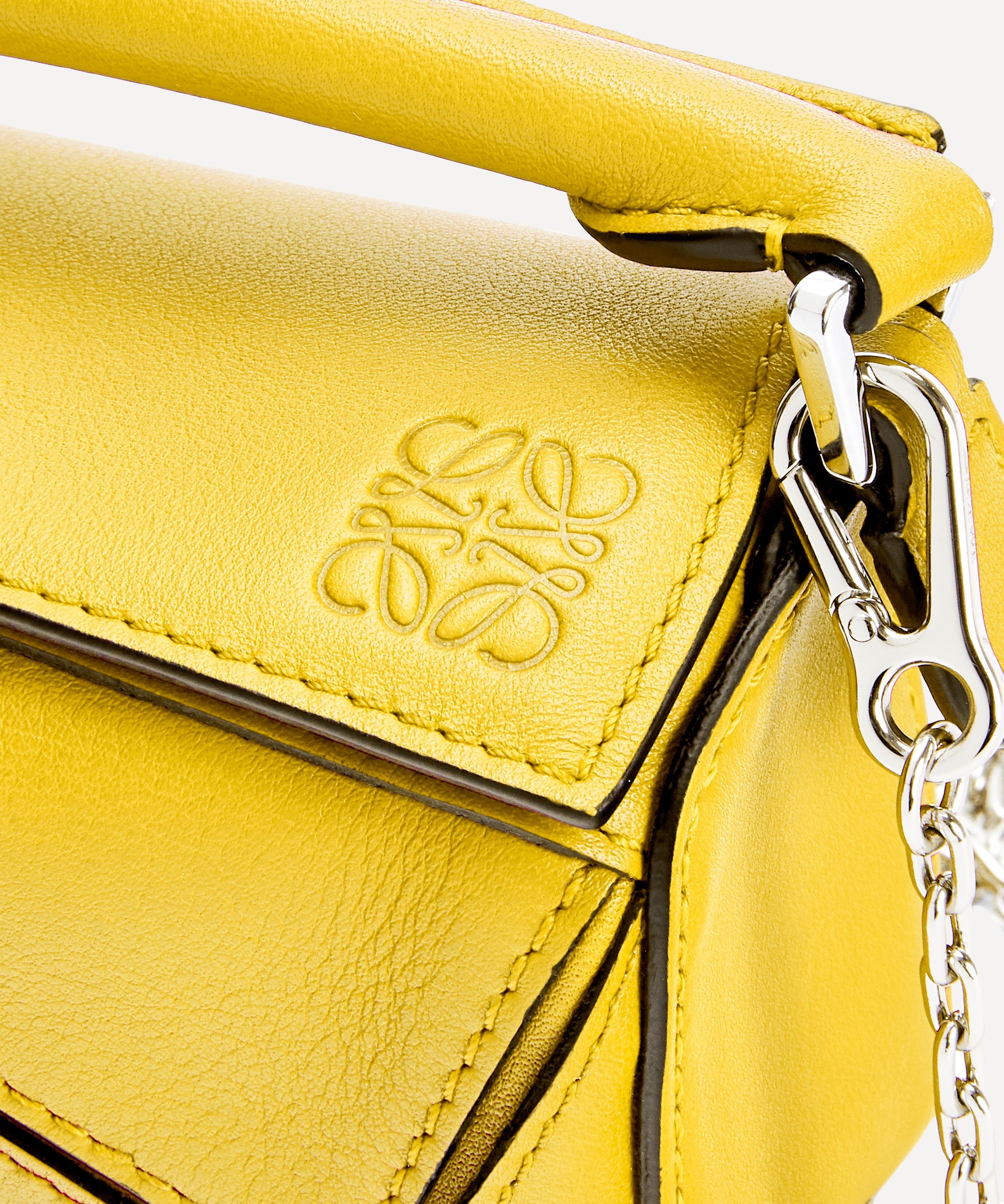 Loewe - Nano Puzzle Leather Shoulder Bag image number 5