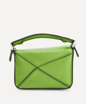 Loewe - Nano Puzzle Leather Shoulder Bag image number 2