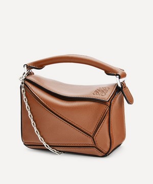 Loewe - Nano Puzzle Leather Shoulder Bag image number 0