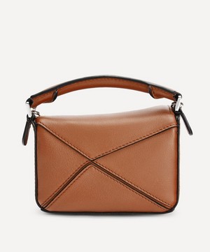 Loewe - Nano Puzzle Leather Shoulder Bag image number 2