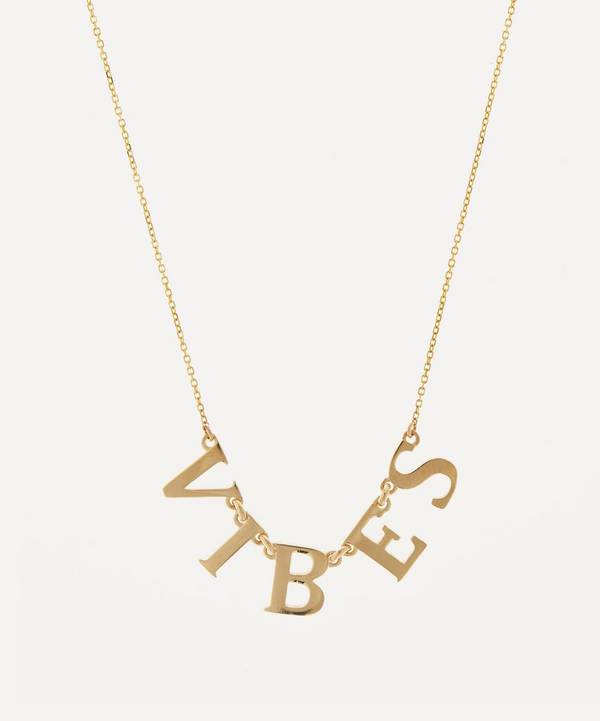 Roxanne First - 9ct Gold Vibes Necklace image number 0