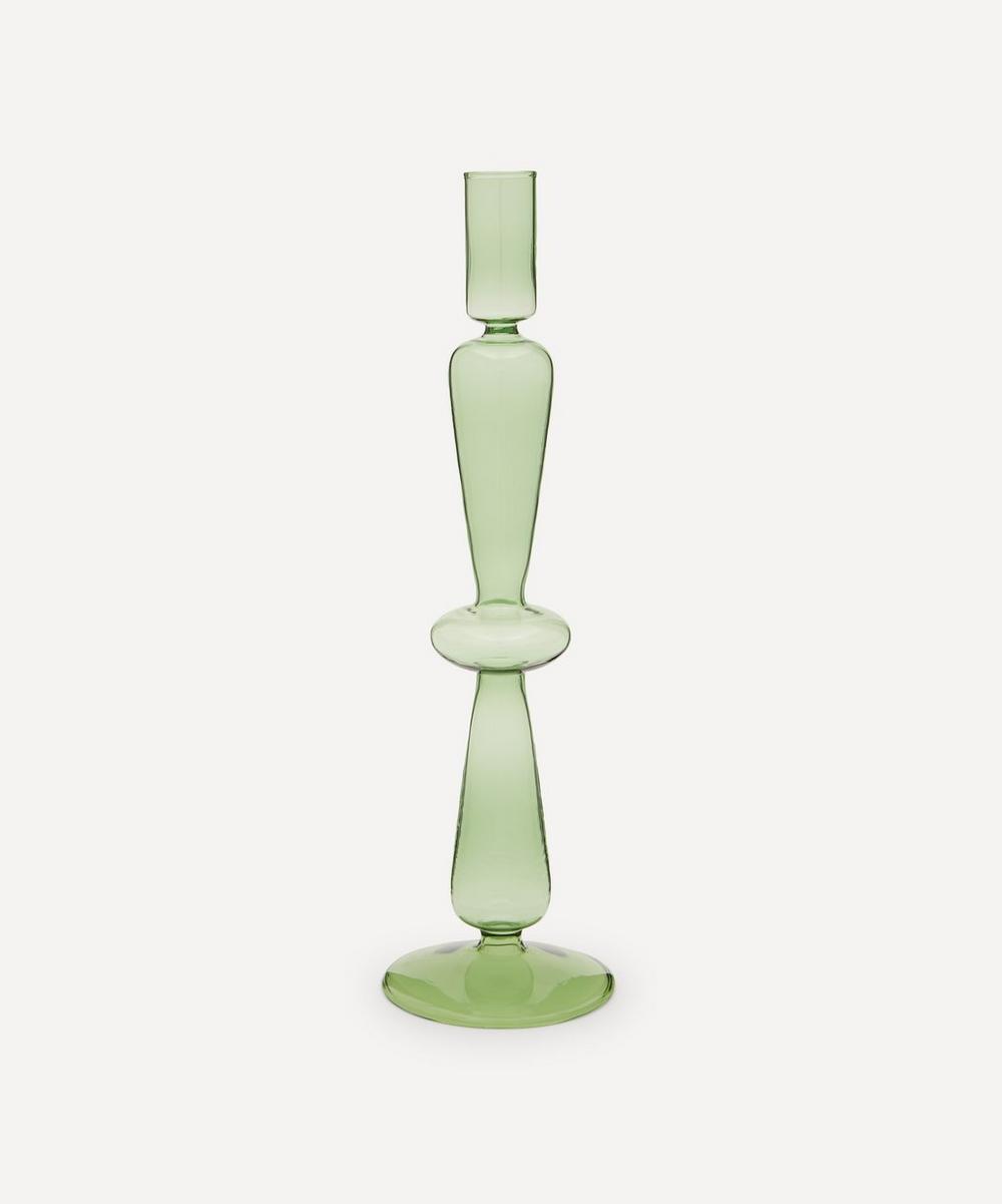 AEYRE HOME FISCA GLASS CANDLESTICK HOLDER,000728340