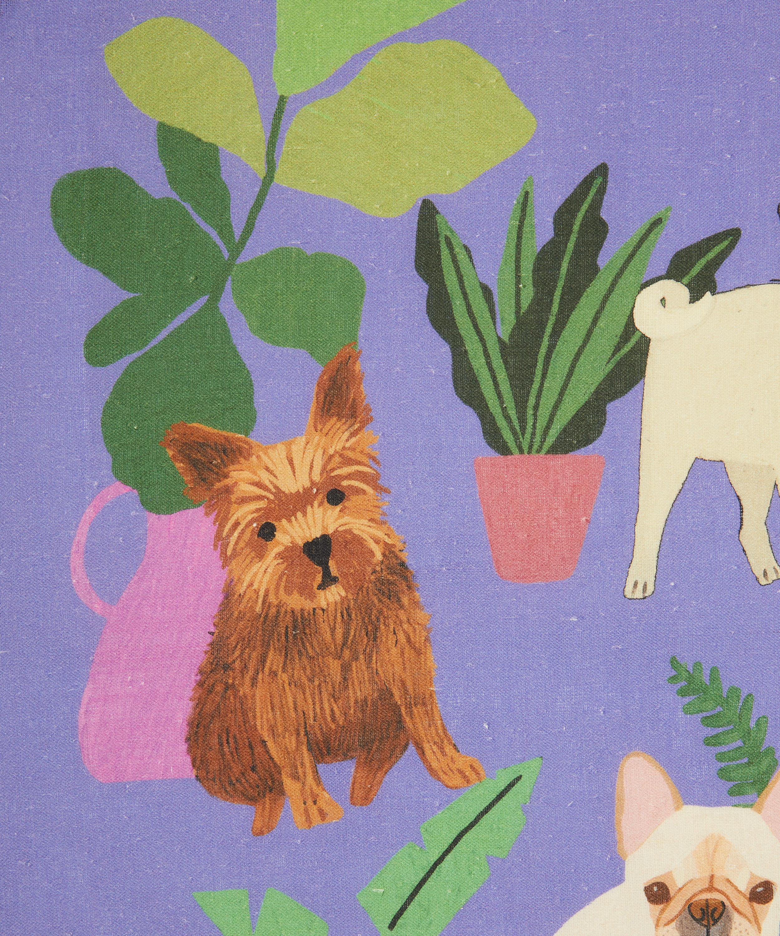Avenida Home - Dogs 70x50cm Linen Tea Towel image number 2