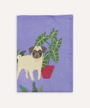 Avenida Home - Dogs 70x50cm Linen Tea Towel image number 3
