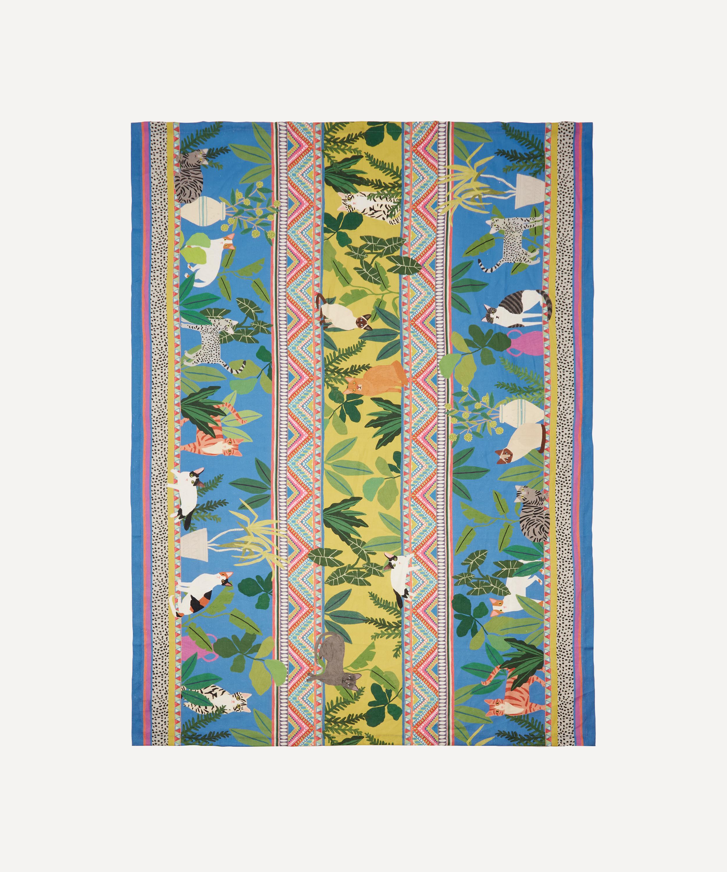 Avenida Home - Cats 200x150cm Linen Tablecloth image number 1