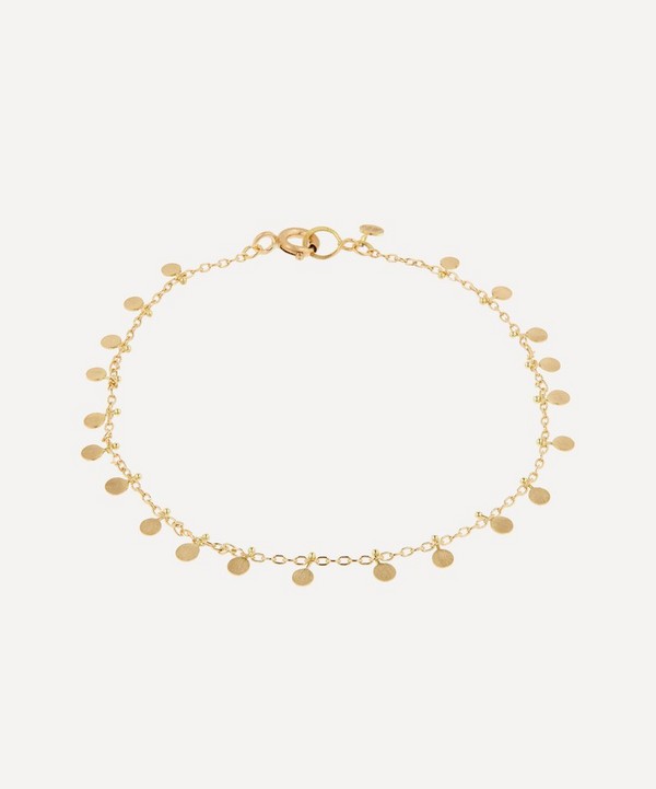 Sia Taylor - 18ct Gold Even Tiny Dots Bracelet image number null