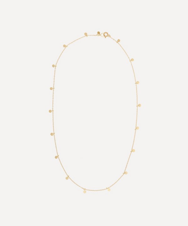 Sia Taylor - 18ct Gold Even Tiny Dots Necklace