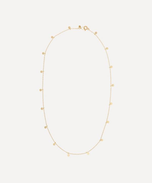Sia Taylor - 18ct Gold Even Tiny Dots Necklace