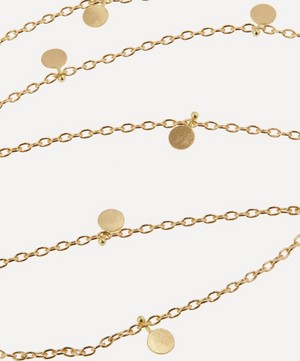 Sia Taylor - 18ct Gold Even Tiny Dots Necklace image number 3