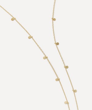 Sia Taylor - 18ct Gold Even Tiny Dots Necklace image number 1