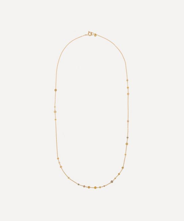 Sia Taylor - Rainbow Gold Scattered Dust Necklace image number null