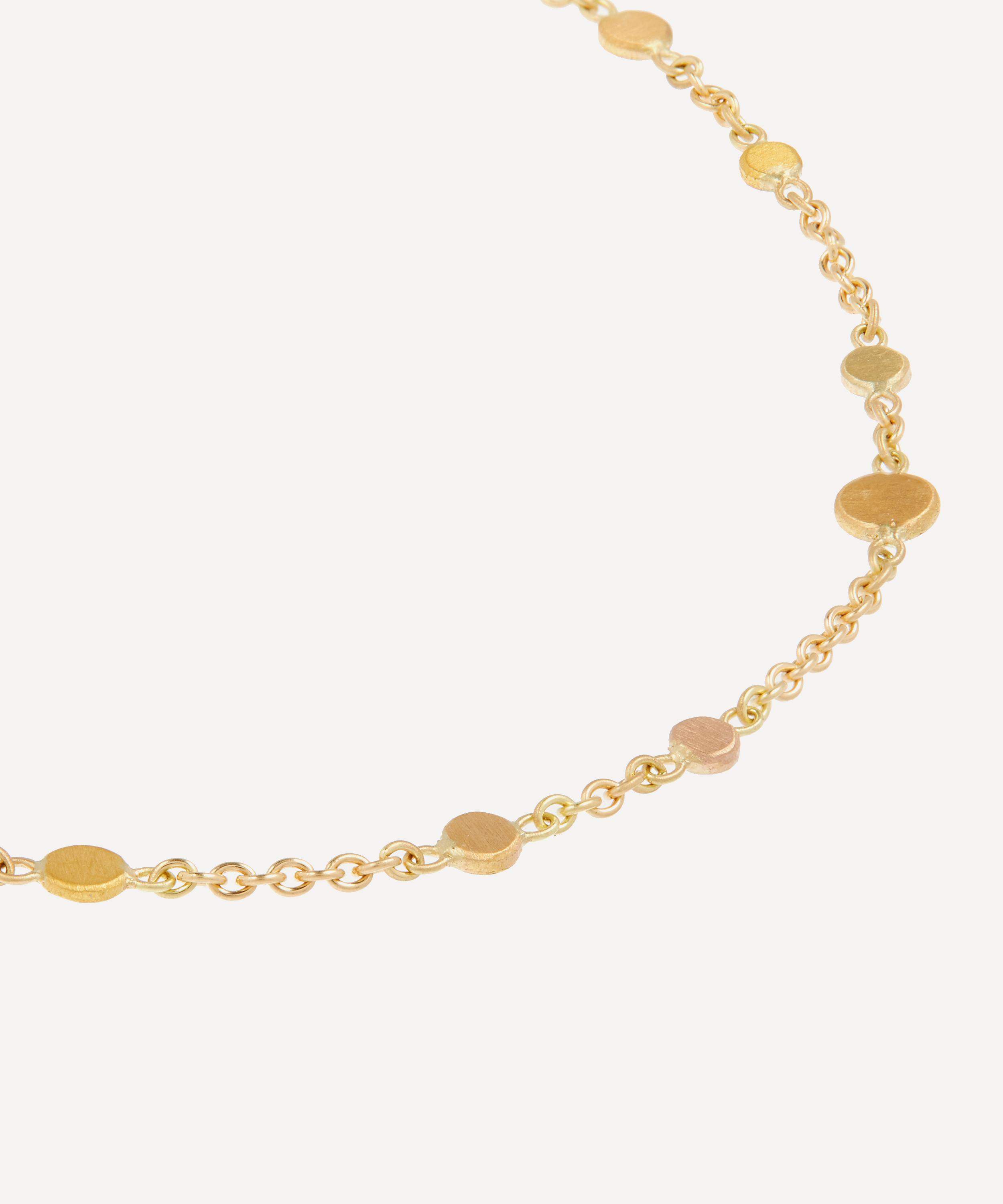 Sia Taylor - 18ct-24ct Rainbow Gold Scattered Dust Bracelet image number 3
