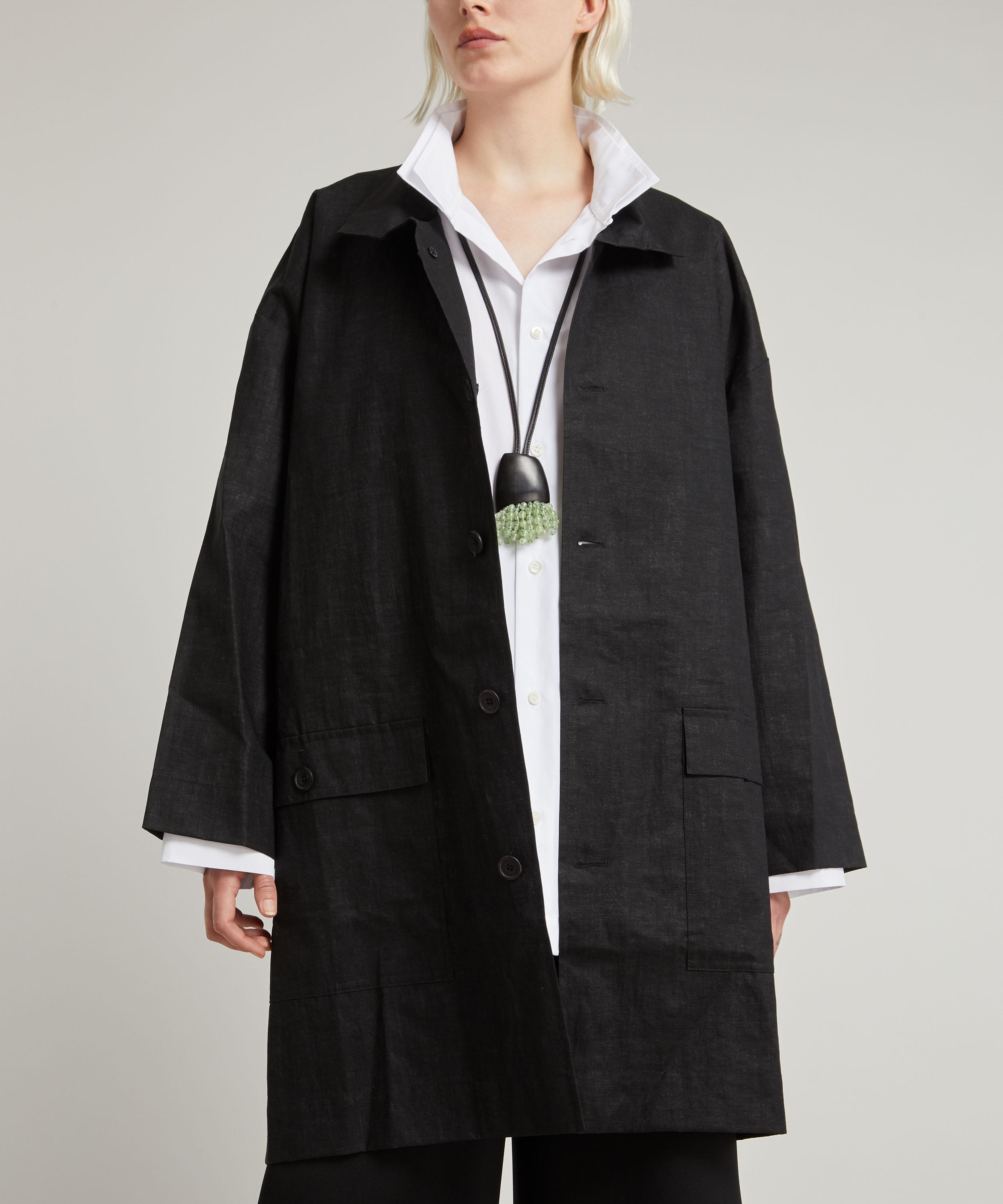 Eskandar - A-Line Raincoat image number 1