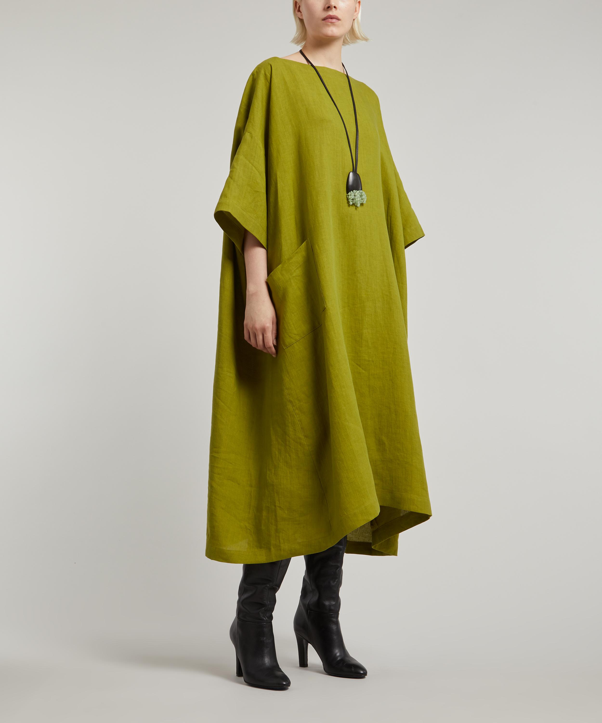 eskandar linen dress