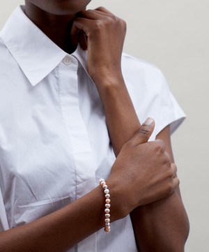 Kojis - Multi-Coloured Freshwater Pearl Bracelet image number 1