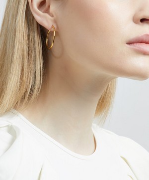 Maria Black - Gold-Plated Senorita 25 Hoop Earrings image number 1