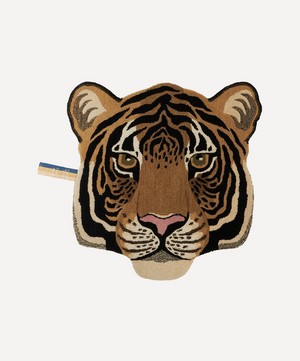 Doing Goods - Large Rajah Tiger Head Rug image number 0