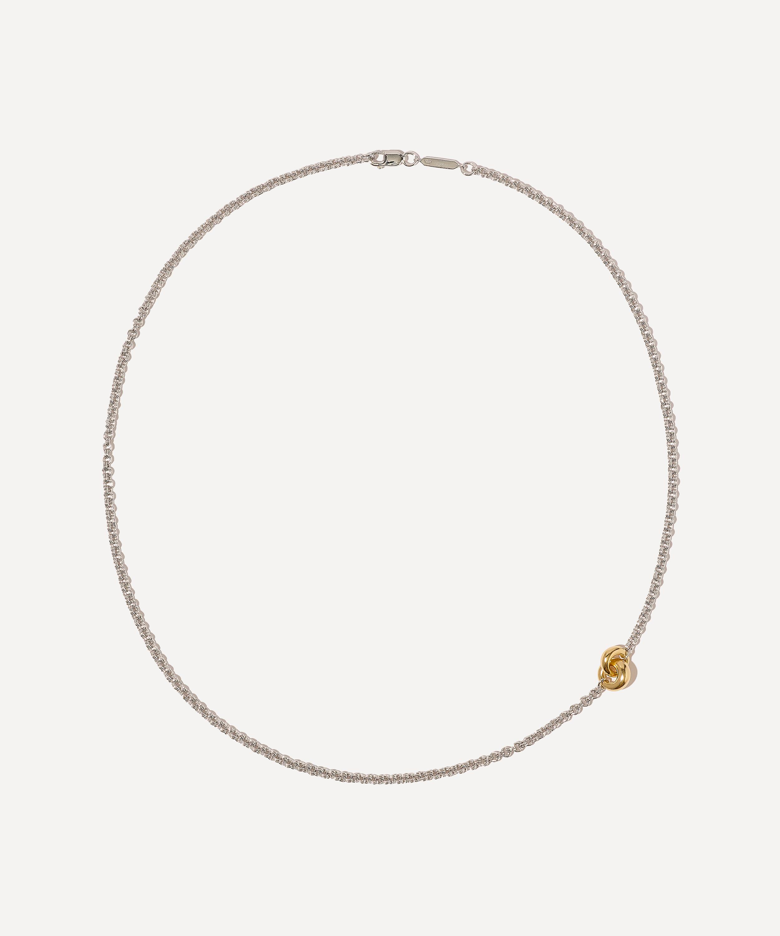 Otiumberg - Silver Link Up Chain Necklace