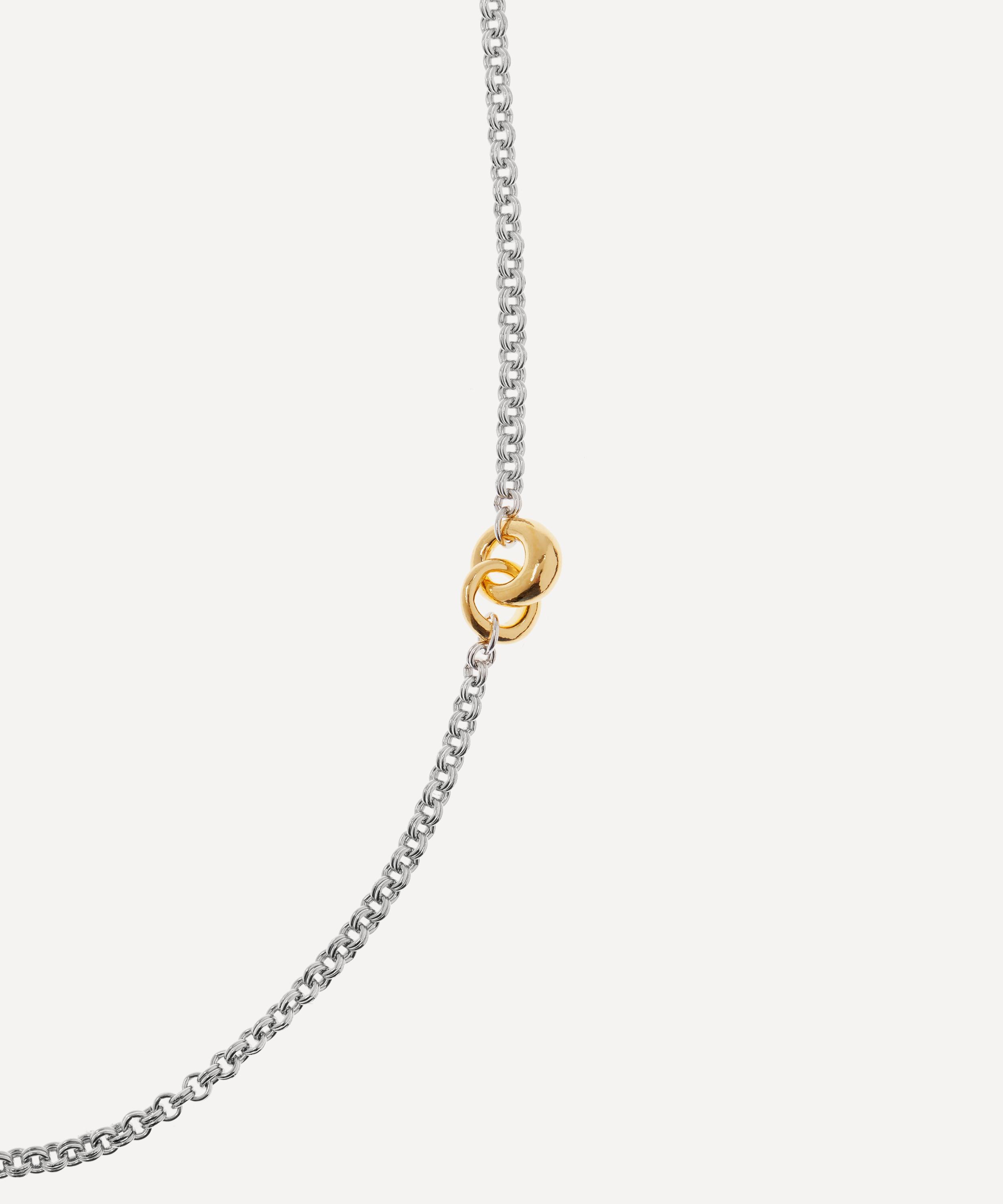Otiumberg - Silver Link Up Chain Necklace image number 2