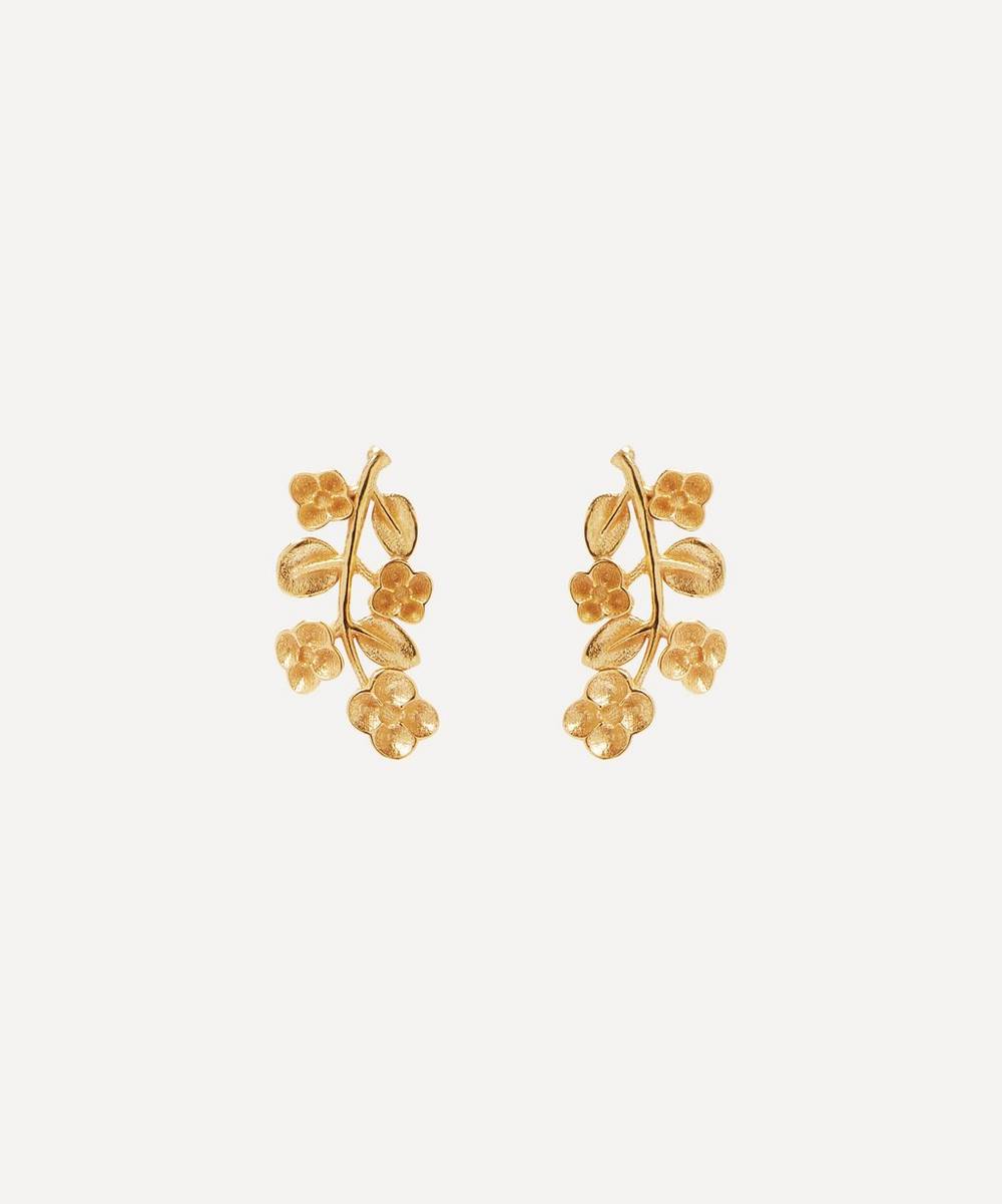 Liberty - 9ct Gold Blossom Stud Earrings