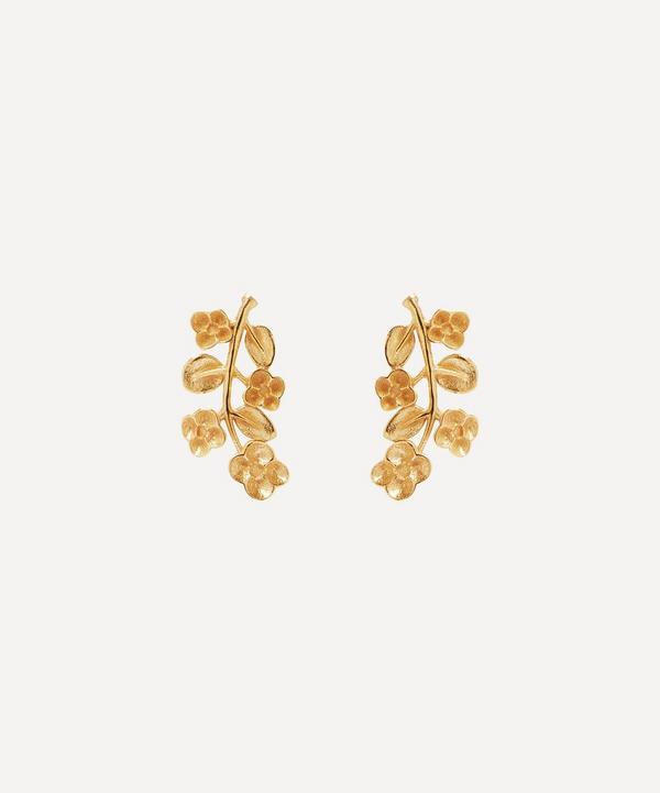 Liberty - 9ct Gold Blossom Stud Earrings image number null
