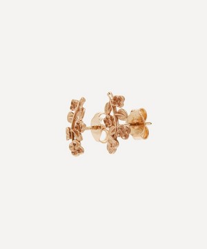 Liberty - 9ct Rose Gold Blossom Stud Earrings image number 1