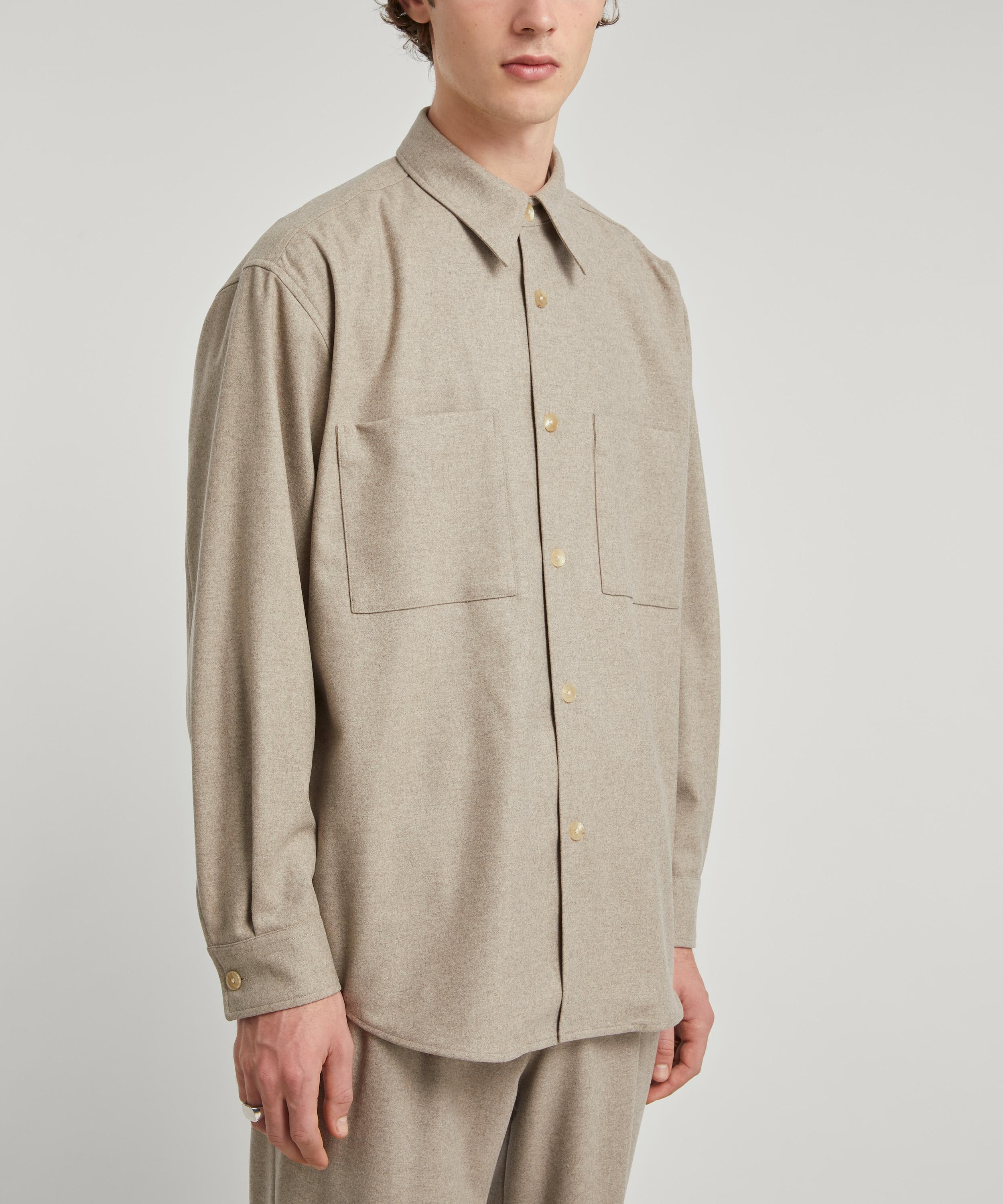 AURALEE 20aw WOOL FULLING FLANNEL SHIRTS elc.or.jp