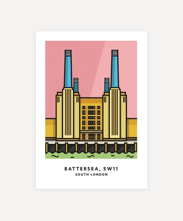 Chin Chin Prints - Battersea Unframed Print image number null