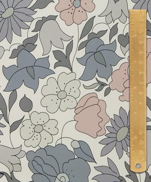 Liberty Interiors - Poppy Meadowfield Cotton Sateen in Pewter image number 4