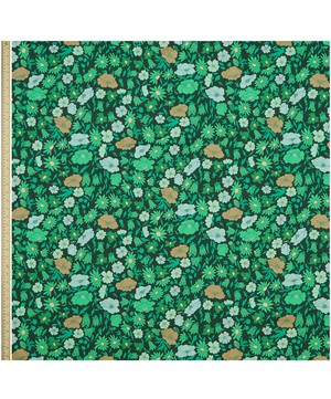Liberty Interiors - Poppy Meadowfield Cotton Sateen in Jade image number 2