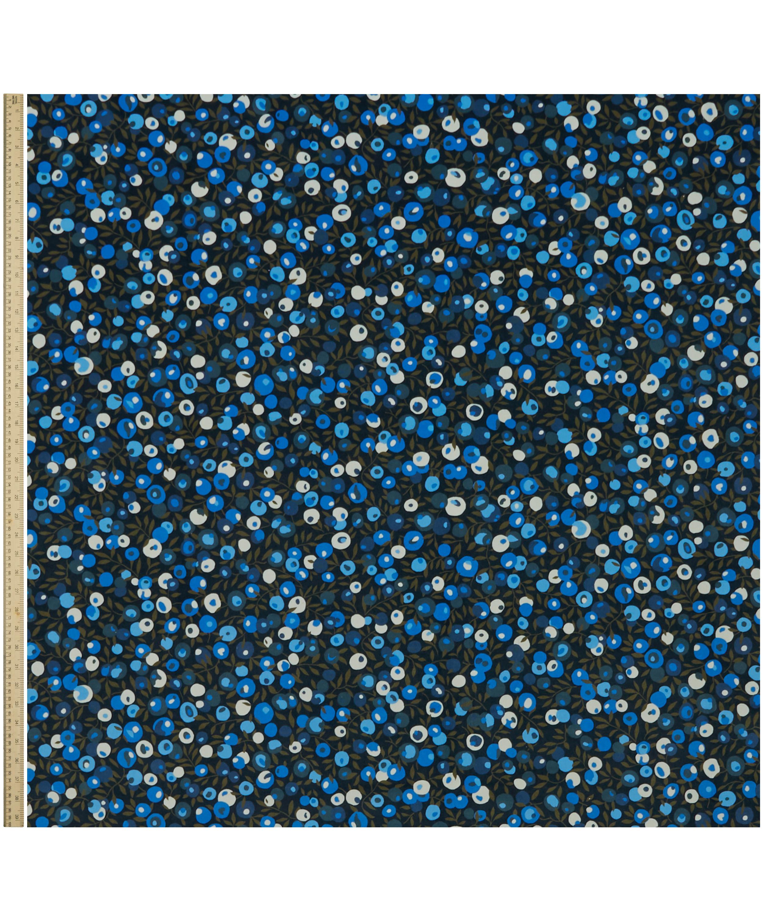 Liberty Interiors - Wiltshire Blossom Wellington Velvet in Lapis Dark image number 1